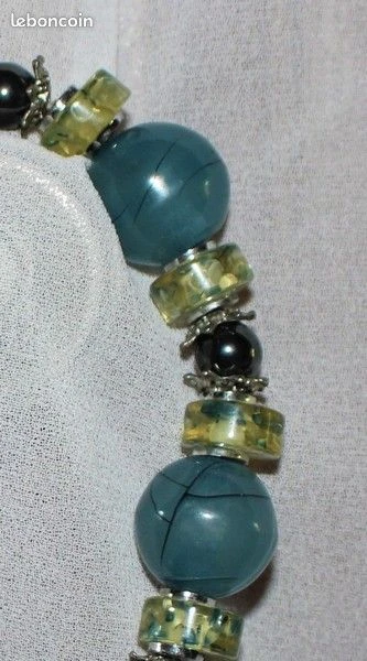 #Pulseira fantasia vintage elástica 20cm – photo 2